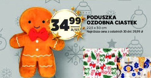 Poduszka ozdobna ciastek promocja w Stokrotka