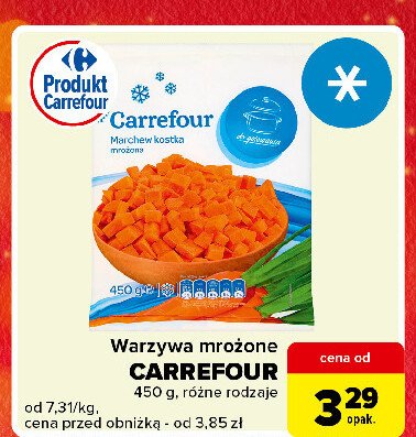 Marchewka kostka Carrefour promocja w Carrefour Express