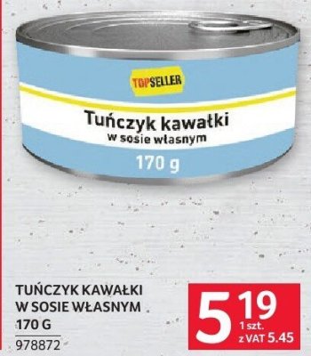 Tuńczyk kawałki w sosie własnym 170 g promocja w Selgros