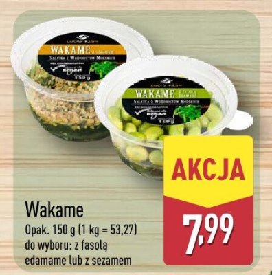 Wakame z sezamem Aldi promocja w Aldi