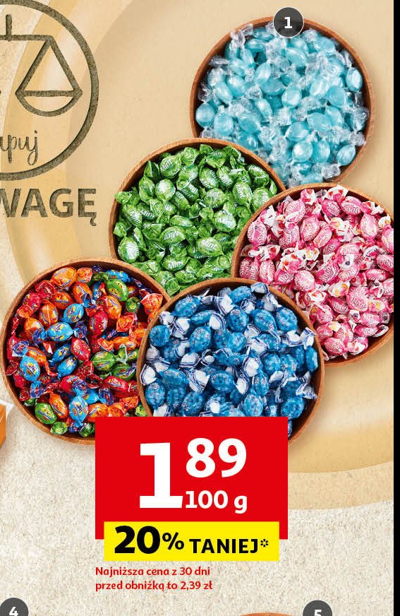 Cukierki yogo fruit Argo promocja