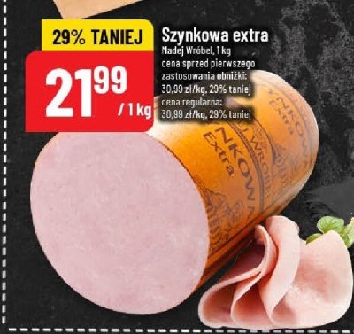 Szynkowa extra Nadej Wróbel promocja w POLOmarket