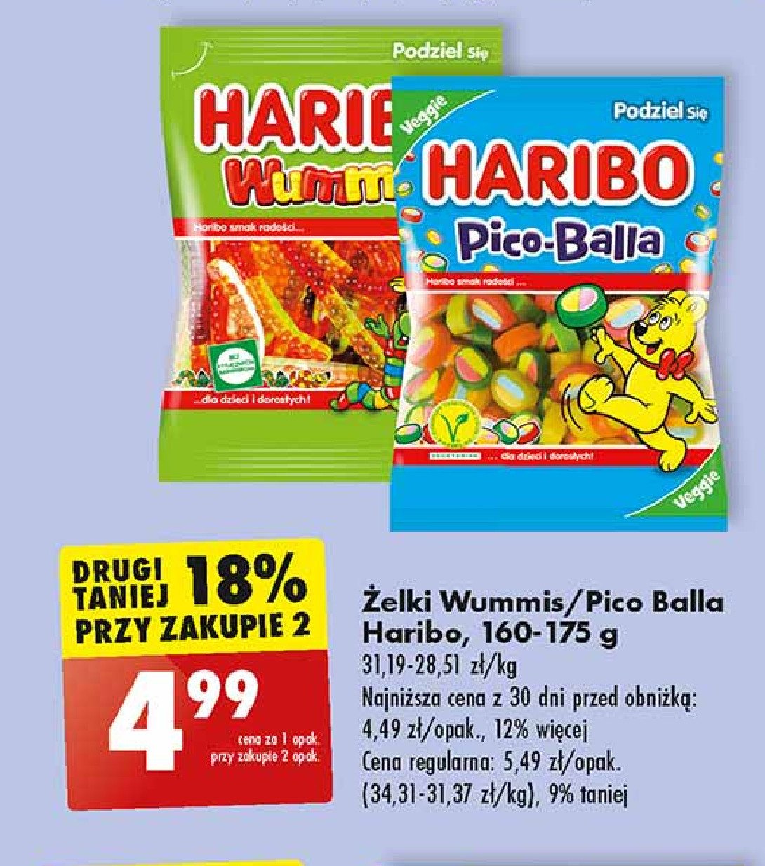 Żelki Haribo pico-balla promocja