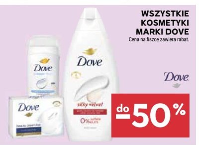 Wszystkie kosmetyki marki Dove promocja w Stokrotka
