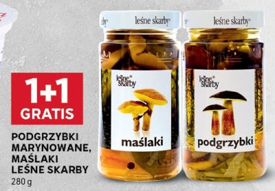 Podgrzybki marynowane leśne skarby promocja w Stokrotka