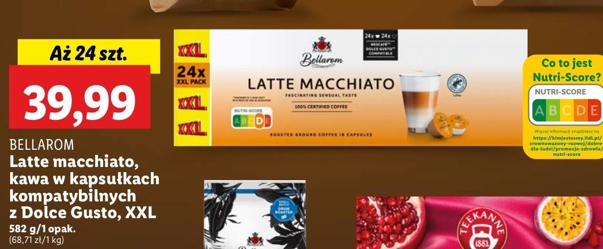 Kawa latte macchiato Bellarom promocja