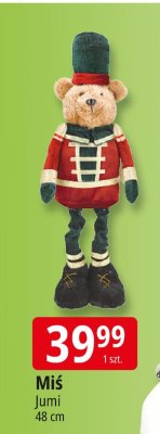 Miś Jumi 48 cm promocja w Leclerc