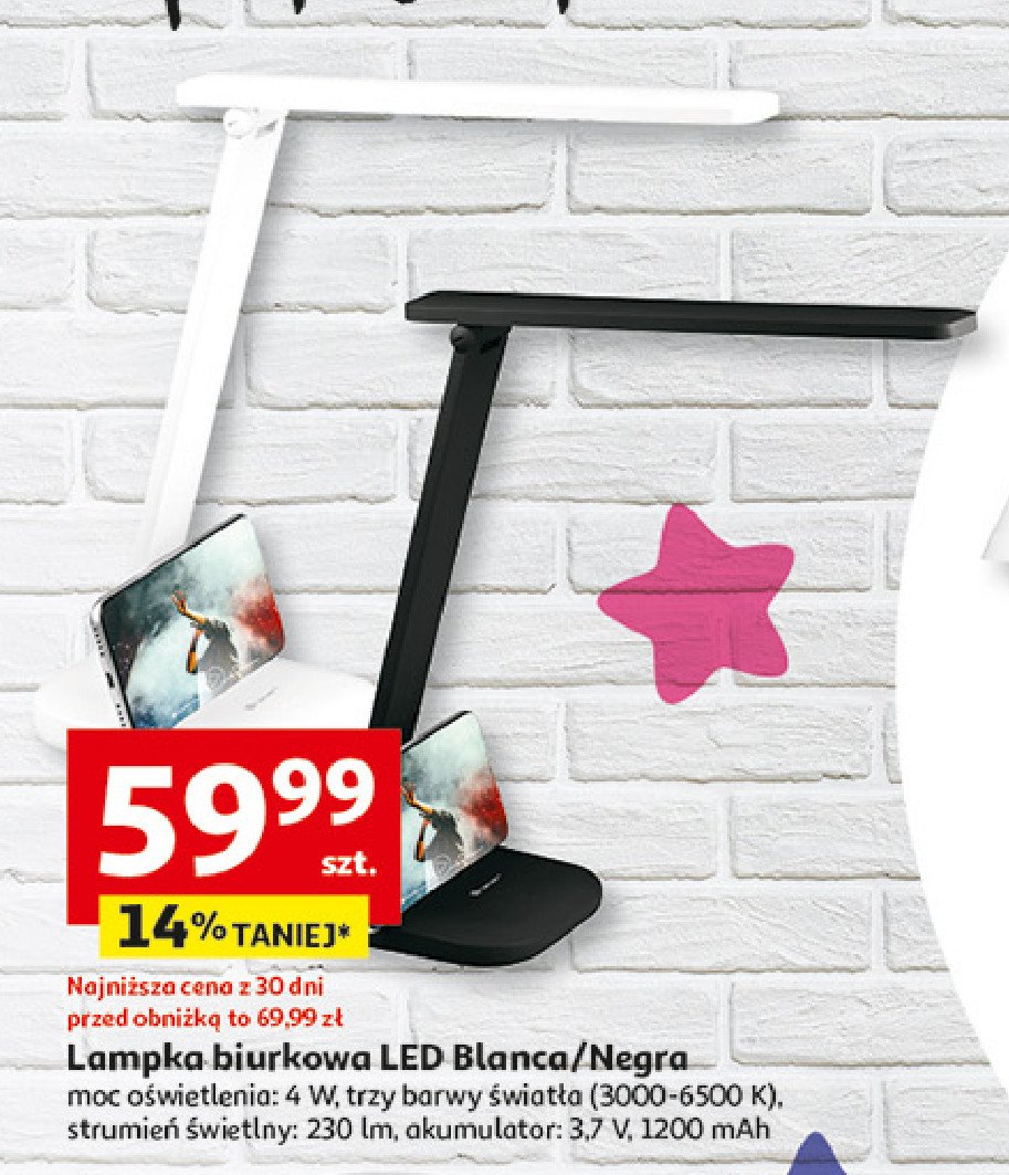 Lampka biurkowa negra promocja