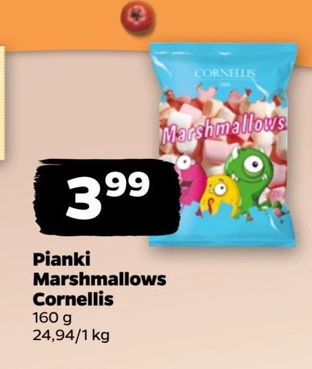 Pianki marshmallows Cornellis promocja