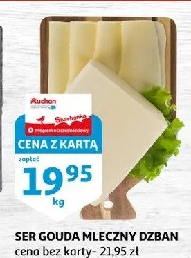 Ser gouda Mleczny dzban promocja w POLOmarket