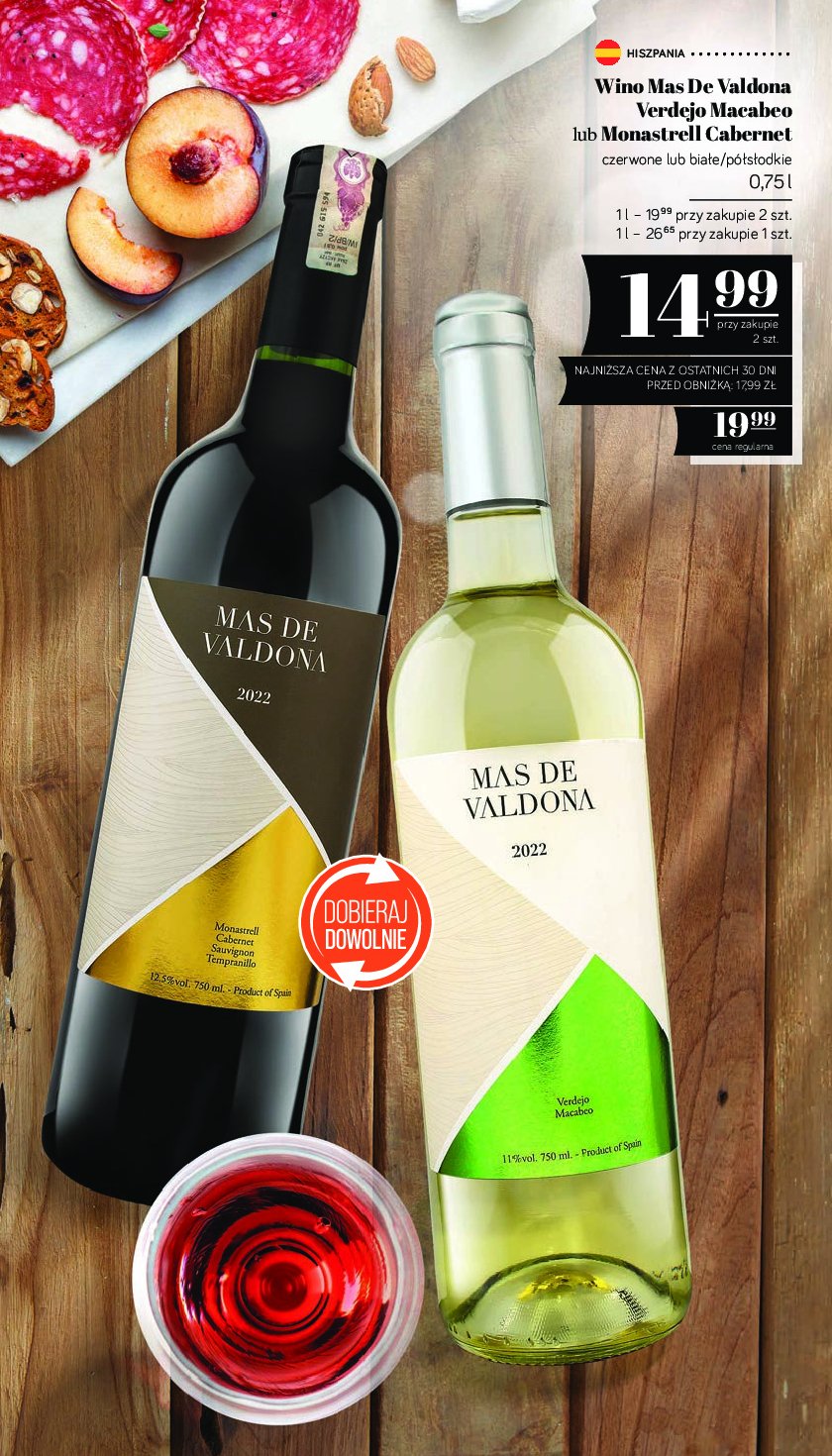 Wino MAS DE VALDONA promocja w POLOmarket