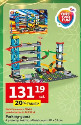 Parking-garaż 4 poziomy światła i dźwięk wym.: 87 x 52 cm promocja w Auchan