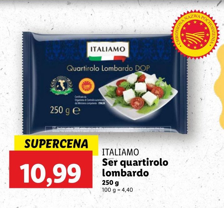 Ser quartirolo lombardo Italiamo promocja