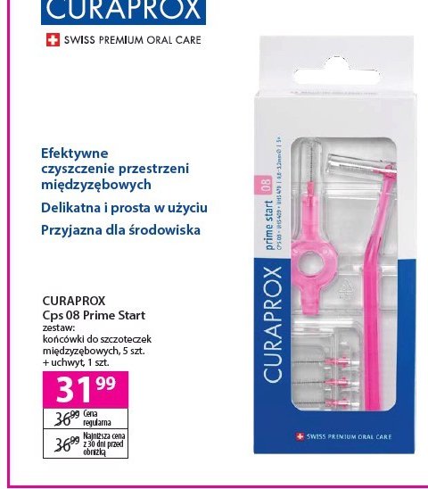 Szczoteczki do czyszczenia przestrzeni międzyzębowych cps08 Curaprox promocja