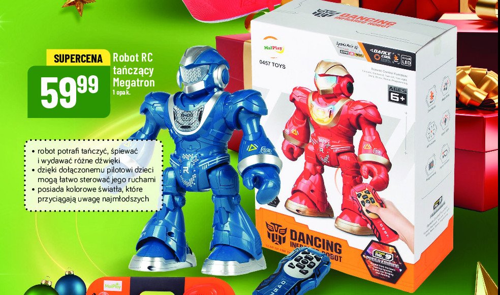 Robot megatron promocja w POLOmarket