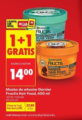 Maska do włosów promocja w Biedronka