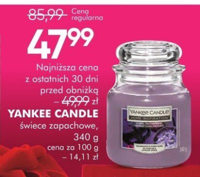 Świeca zapachowa Yankee Candle 340 g promocja w Super-Pharm