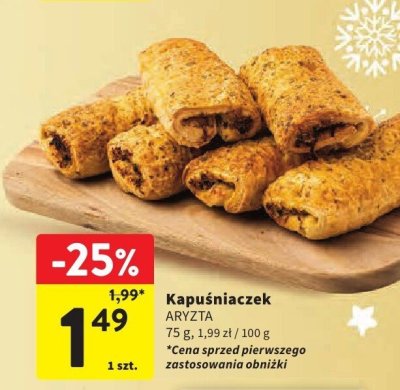 Kapuśniaczek ARYZTA promocja w Intermarche