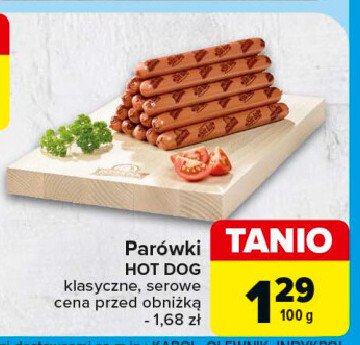 Parowki Indykpol hot dog promocja