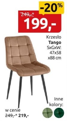 Krzesło Tango promocja w Black Red White
