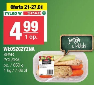 Włoszczyzna Spar Polska promocja w SPAR