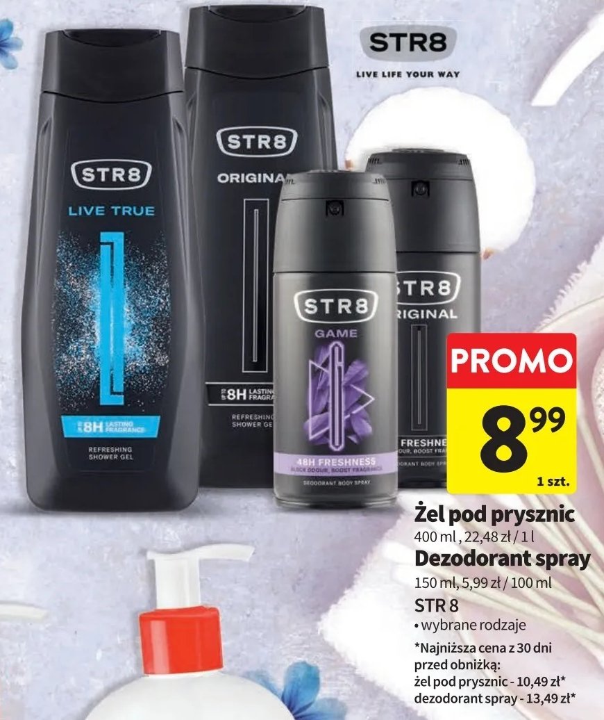 Dezodorant Str8 original promocja w Intermarche