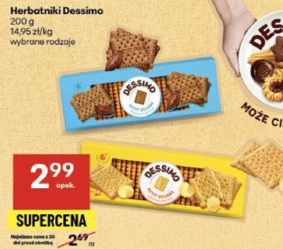 Herbatniki promocja w Delikatesy Centrum