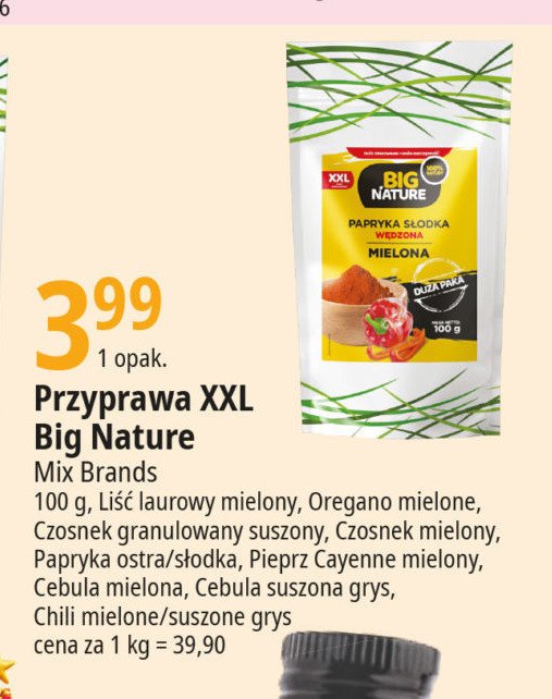 Chilli suszone Big nature promocja
