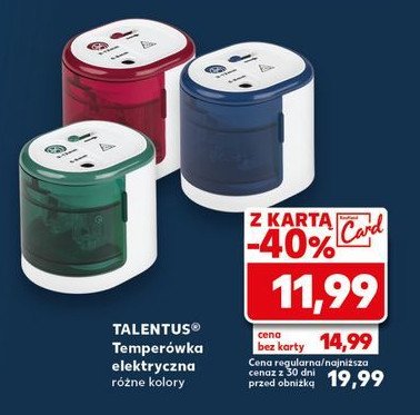 Temperówka elektryczna Talentus promocja