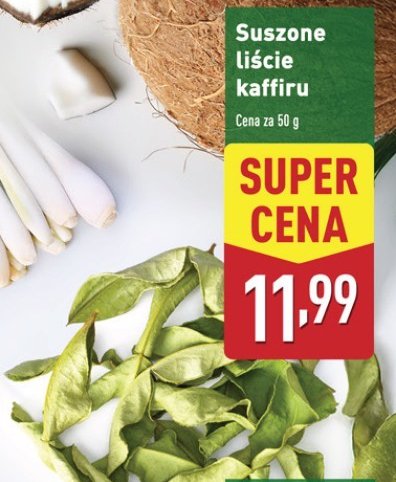 Li艣cie kaffiru promocja