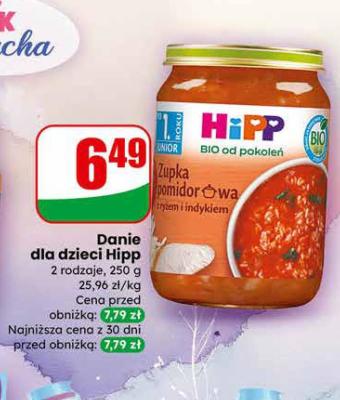 Danie dla dzieci 2 rodzaje promocja w Dino