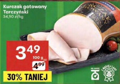 Kurczak gotowany Tarczyński promocja