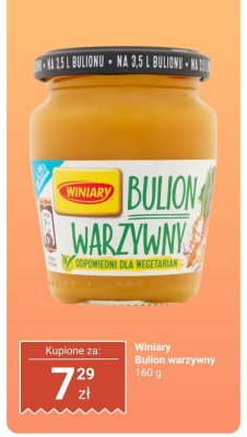 Bulion Winiary warzywny promocja w Biedronka