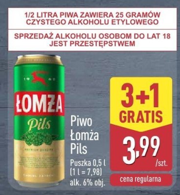 Piwo promocja w Aldi