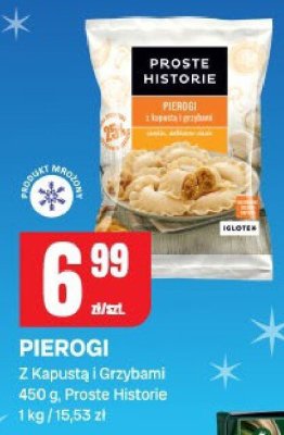 Pierogi z kapustą i grzybami Proste Historie promocja w Chorten