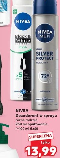 Antyperspirant Nivea men silver protect promocja