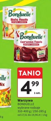 Warzywa Bonduelle wybrane rodzaje promocja w Intermarche
