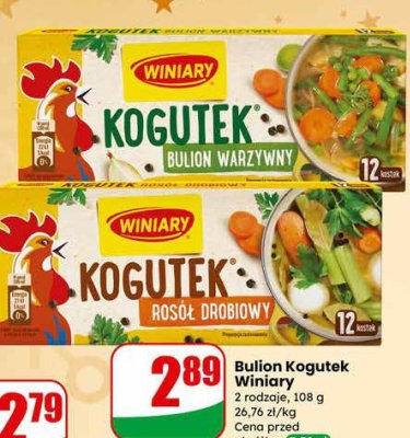 Bulion Kogutek rosół drobiowy promocja w Dino