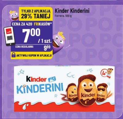 Kinder Kinderini Ferrero promocja w POLOmarket