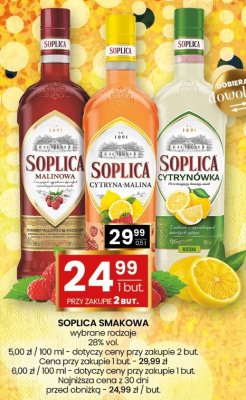 Nalewka Soplica Cytryna-Malina promocja w Twój Market