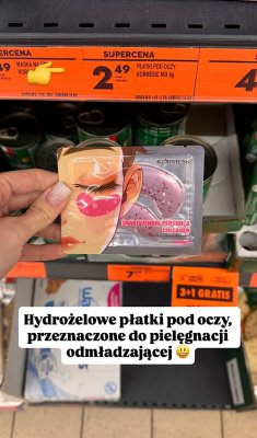 Płatki pod oczy MIX promocja w Biedronka