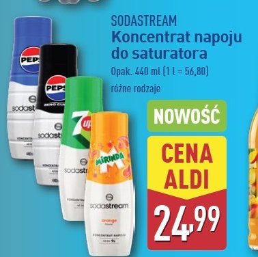 Syrop 7up promocja w Aldi