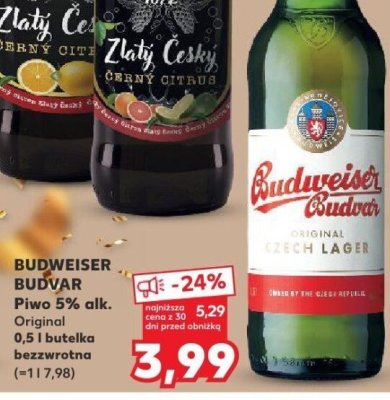Piwo 5% promocja w Kaufland