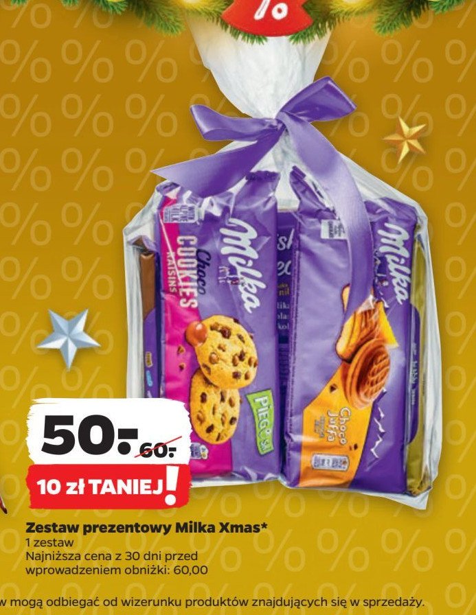 Zestaw świąteczny milka Milka promocja