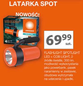 Latarka spot Ledvance promocja w Auchan