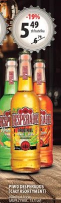 Piwo DESPERADOS (cały asortyment) 400ml promocja w Arhelan