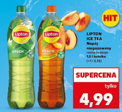 Napój Lipton Ice Tea Green promocja w Kaufland