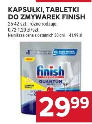 Kapsułki, tabletki do zmywarek Finish promocja w Stokrotka