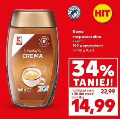 Kawa K-CLASSIC CREMA promocja