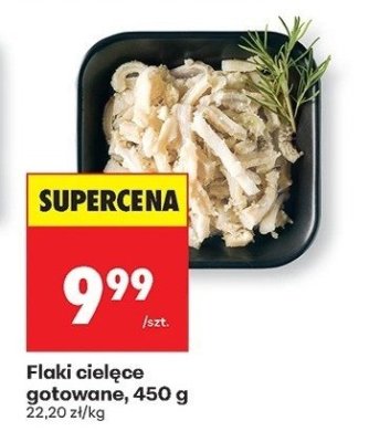 Flaki cielęce gotowane promocja w Biedronka